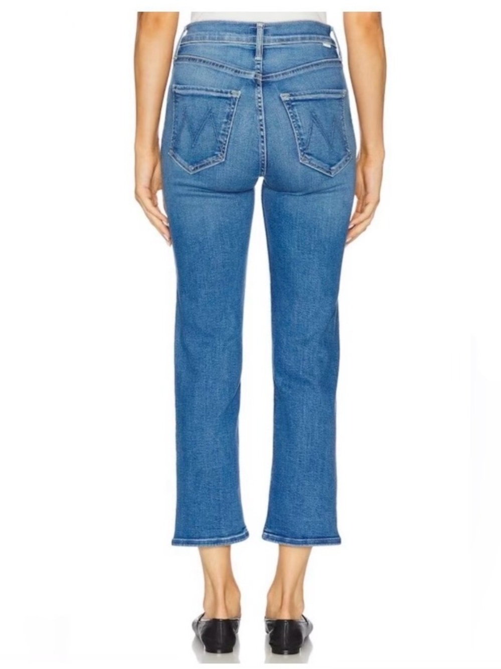 MOTHER  Tomcat Ankle Jeans Straight Leg Size 25 Piece by Piece - Picture 4 of 16